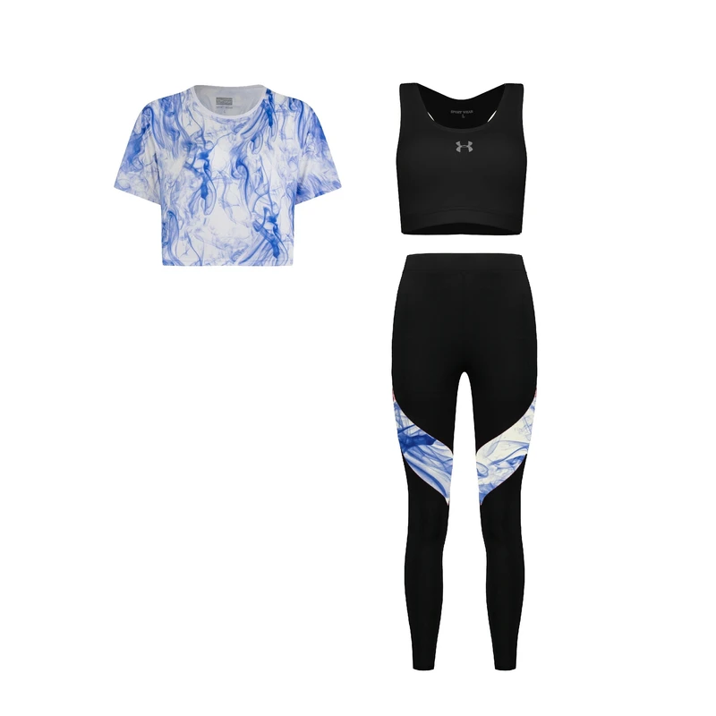 ست سه تکه لباس ورزشی زنانه مدل 1401-1801-56