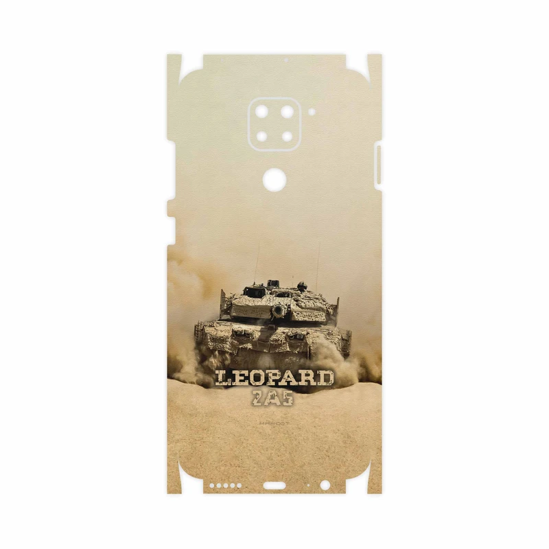 برچسب پوششی ماهوت مدل Leopard 2A5 tank-FullSkin مناسب برای گوشی موبایل شیائومی Redmi Note 9