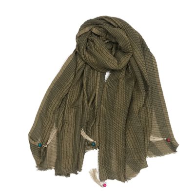 نقد و بررسی شال زنانه مدل پلیسه حصیری توسط خریداران