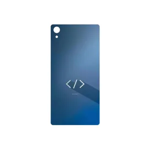 MAHOOT Minimal Coding icon Cover Sticker for Sony Xperia Z2