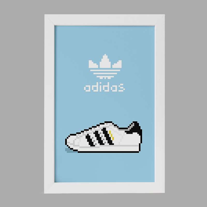 تابلو خندالو مدل آدیداس (Adidas) کد F1195