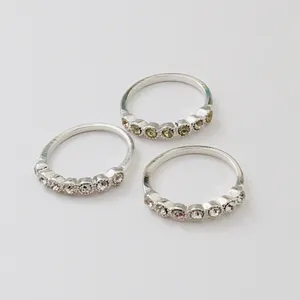 انگشتر زنانه مدل DS190 مجموعه سه عددی 