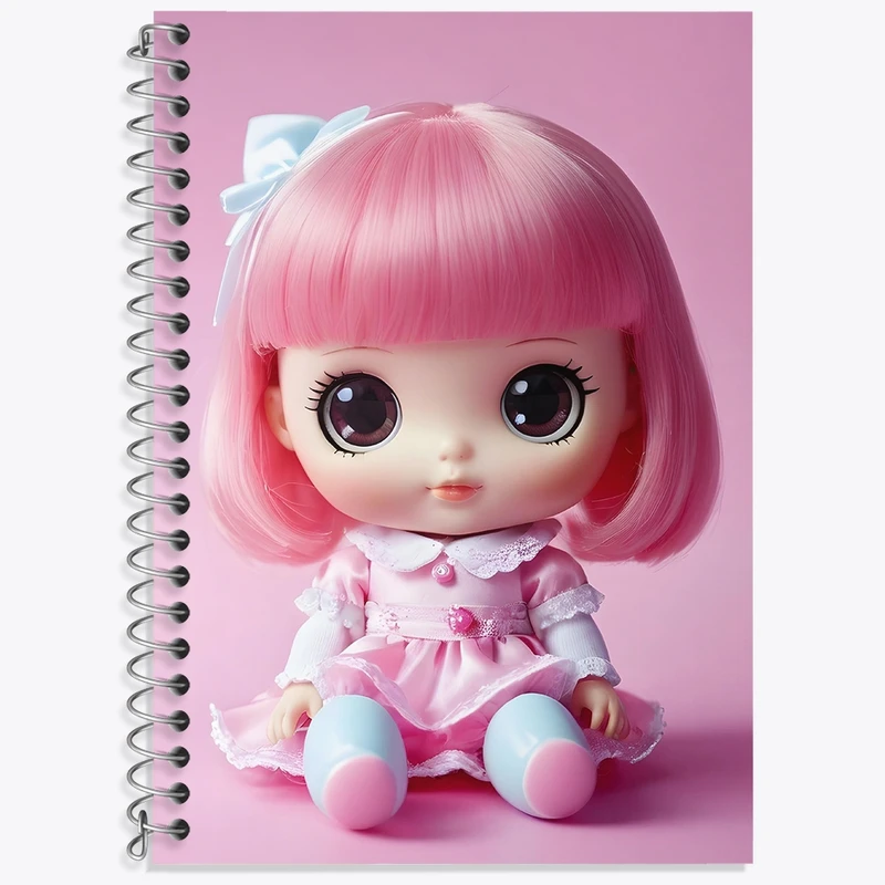 دفتر لغت 50 برگ خندالو طرح دخترانه (Girlish) کد 36887