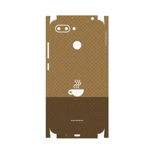 MAHOOT Minimal Cup of Coffee Icon-FullSkin Cover Sticker for Xiaomi Redmi 6