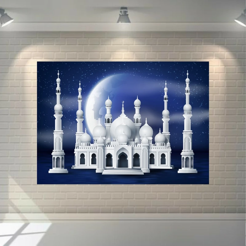 پوستر دیواری طرح ماه مبارک مضان مدل SDP134