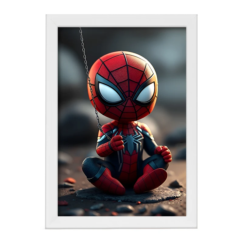 تابلو خندالو مدل مرد عنکبوتی کد F11664