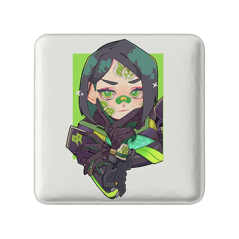 پیکسل خندالو طرح بازی ولورانت (Valorant) مدل مربعی کد 33101