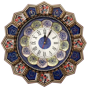 ساعت خاتم کاری طرح گل و مرغ کد R30G2
