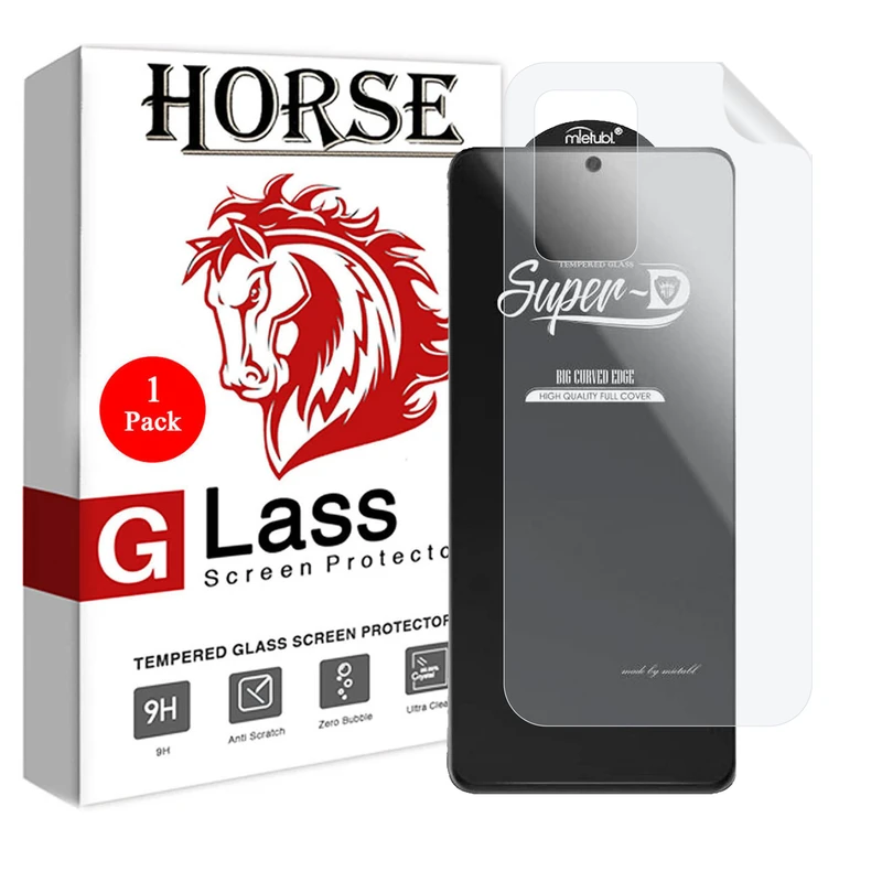   محافظ صفحه نمایش  هورس مدل 2SN-Glass مناسب برای گوشی موبایل شیائومی Redmi Note 10 Pro به همراه محافظ پشت گوشی