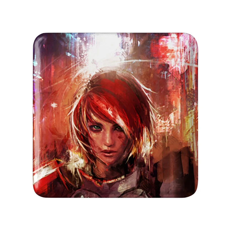 پیکسل خندالو طرح بازی مس افکت (Mass Effect) مدل مربعی کد 31556