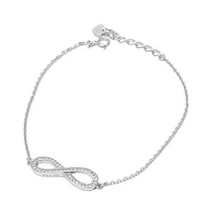  دستبند نقره زنانه مدل gta 304