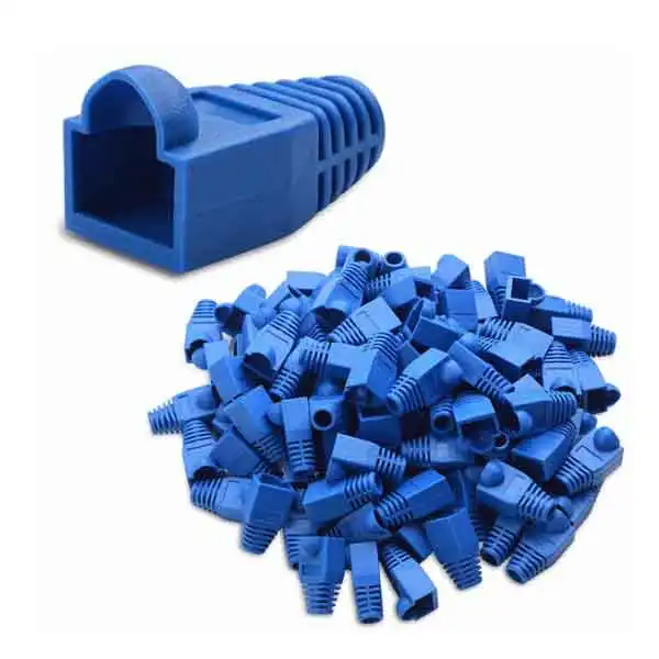 محافظ سوکت RJ45 مدل cat6 بسته 100 عددی