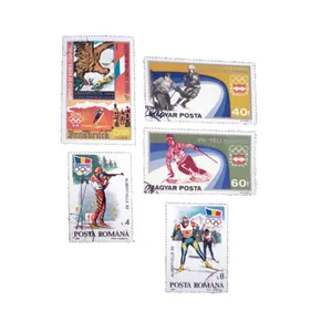 تمبر یادگاری مدل المپیک رومانی کد DS4129 مجموعه 5 عددی
