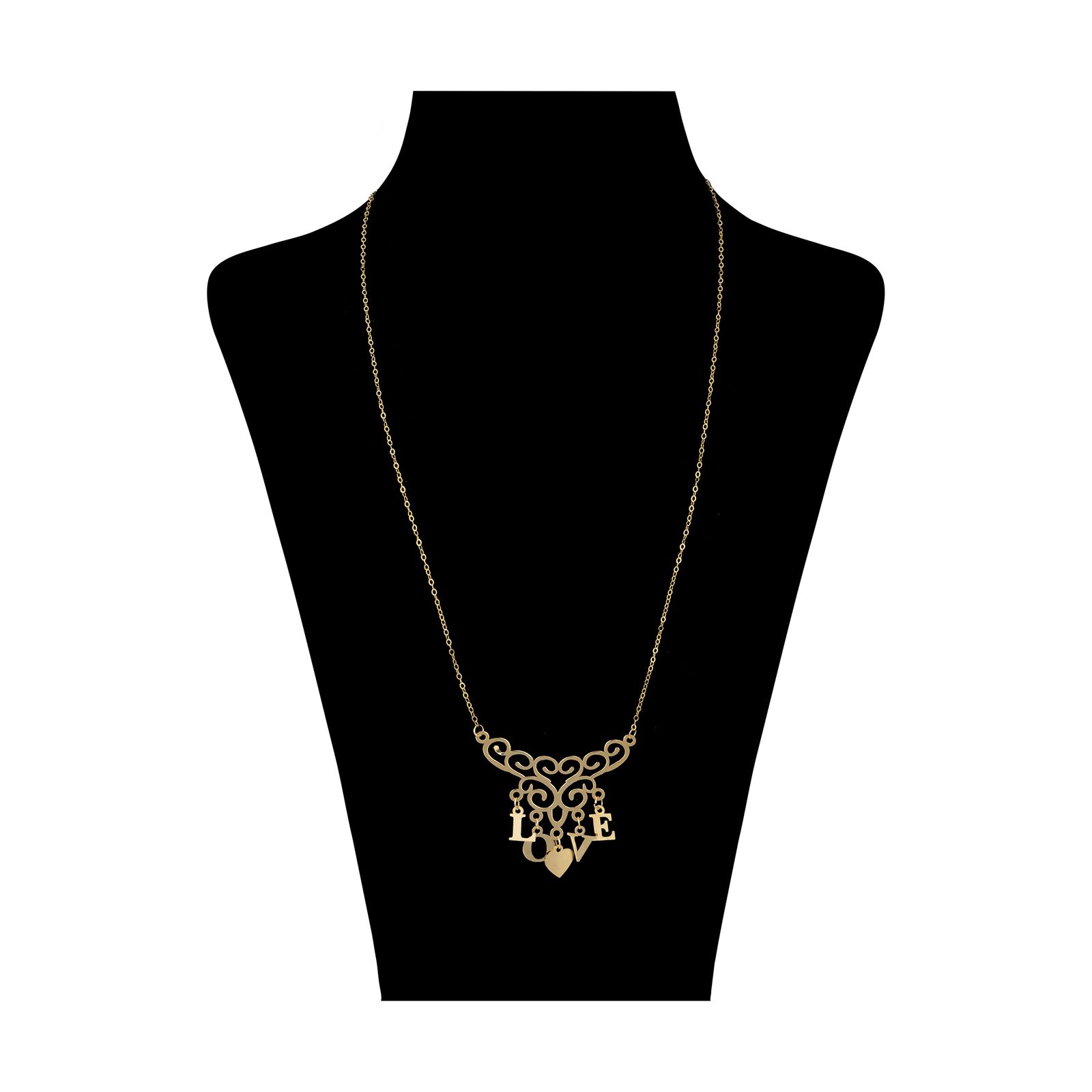 گردنبند طلا 18 عیار زنانه مایا ماهک مدل MM1182 -  - 1