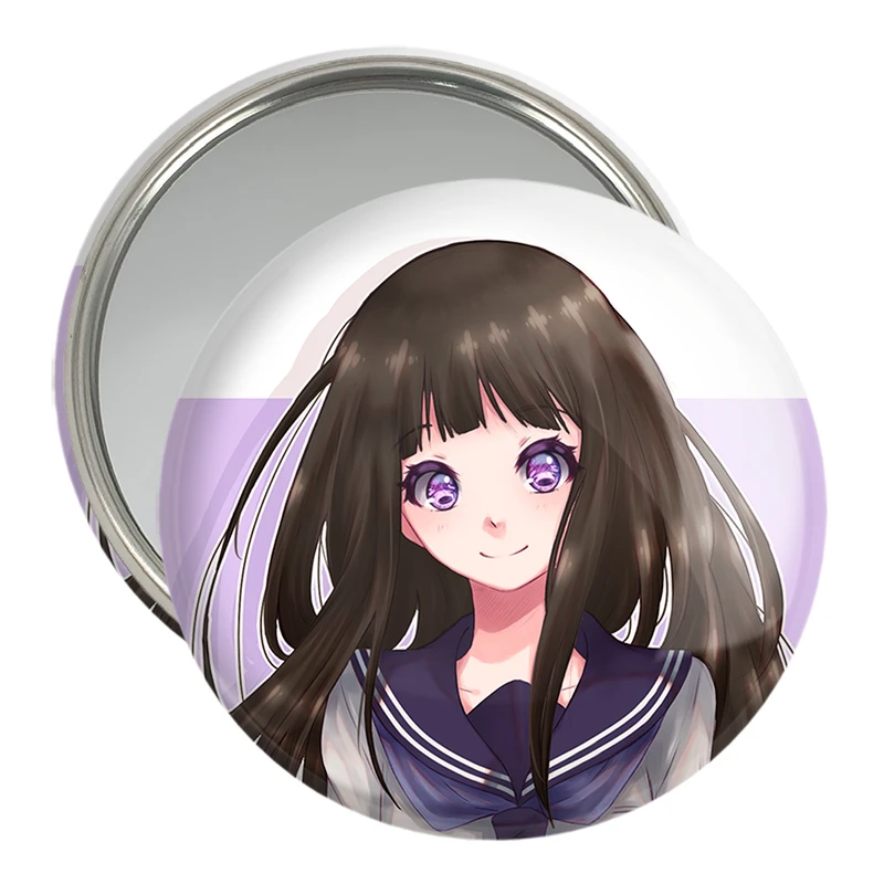 آینه جیبی خندالو مدل چیتاندا انیمه هیوکا Hyouka  کد 17070