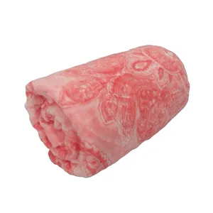 پتو مسافرتی نیوسنفیلا مدل گل بوته سایز 220x180 سانتی متر