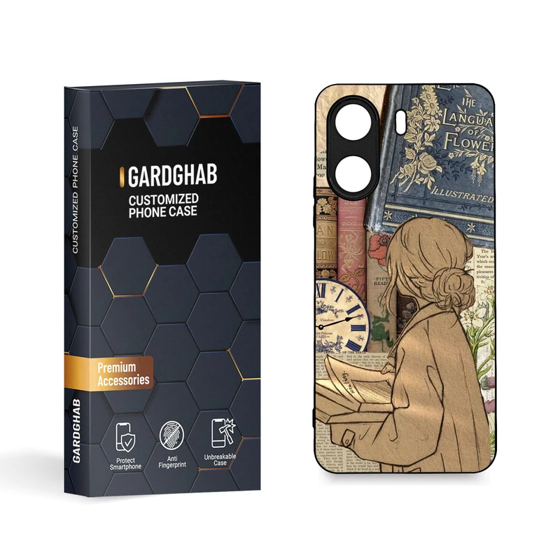   کاور گارد قاب مدل دخترانه مناسب برای گوشی موبایل شیائومی Redmi 13C 4G / Poco C65