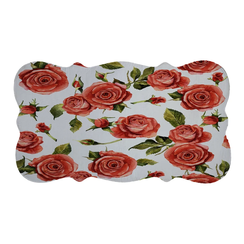 پادری مدل دالبر طرح گل کد 5916 سایز 110×60 سانتی متر