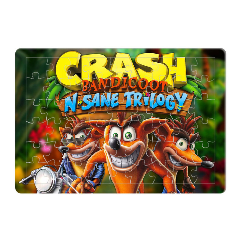 پازل 54 تکه طرح کراش مدل P600