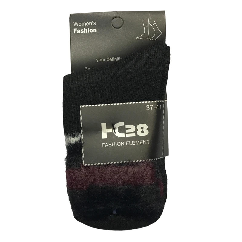 جوراب ساق بلند زنانه مدل حوله ای