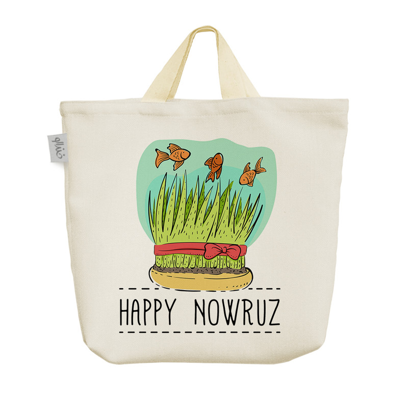 ساک خرید خندالو مدل عید نوروز سال نو کد 2016