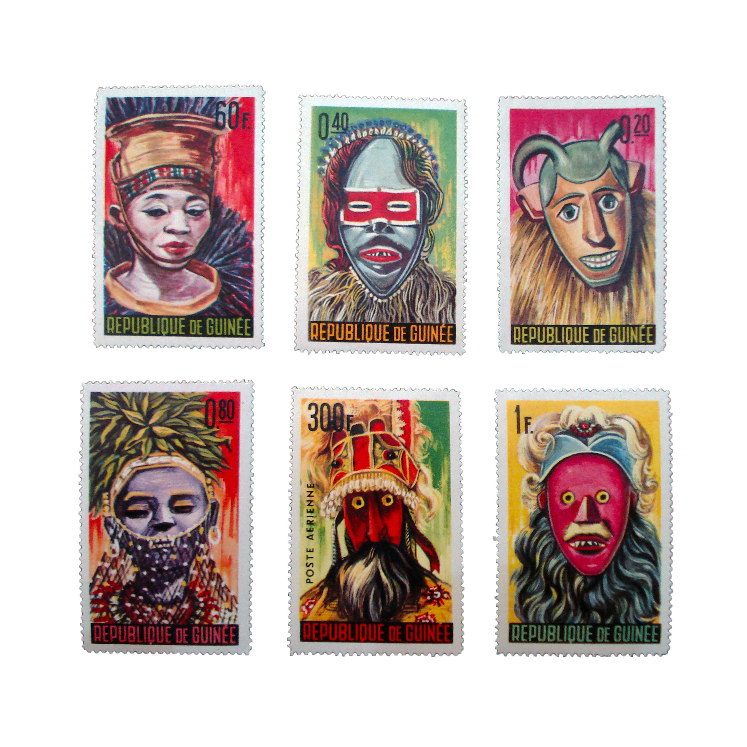 تمبر یادگاری مدل ملل کد bc-1317 مجموعه 6 عددی