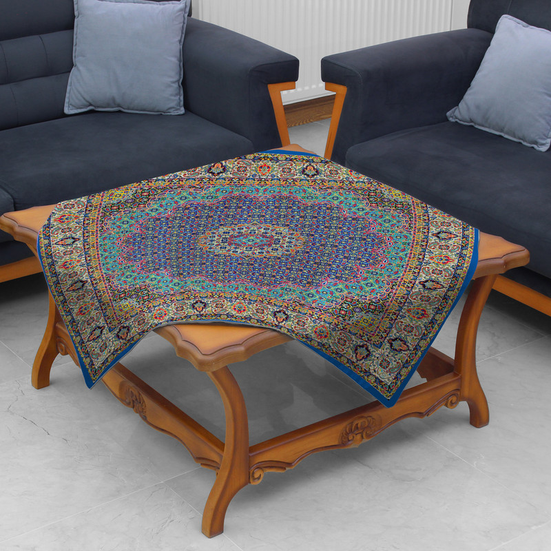 رومیزی طرح ترمه سنتی کد 9912