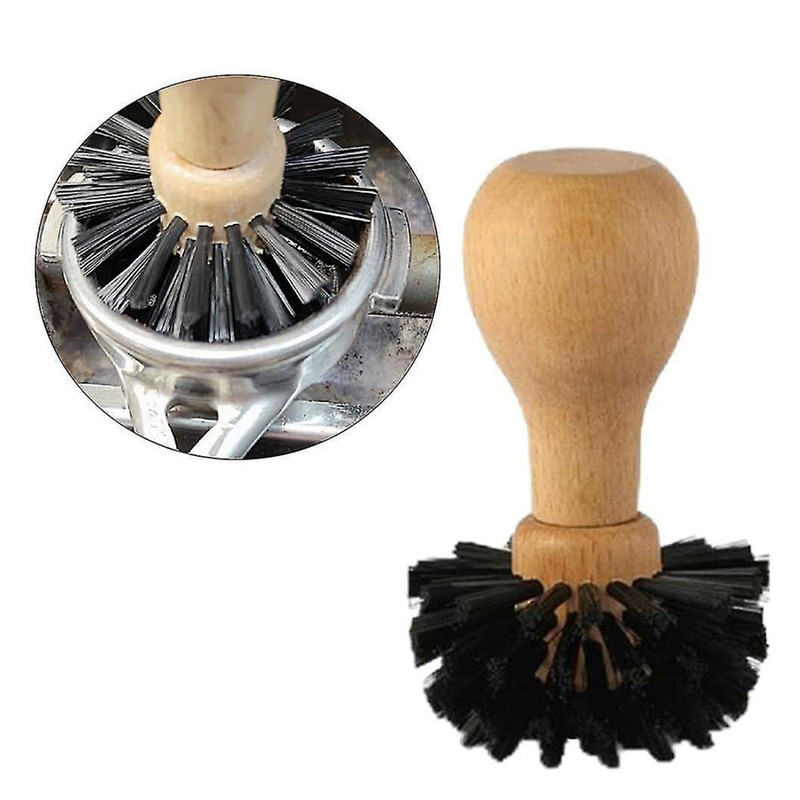 برس تمیزکننده اسپرسوساز مدل دسته چوبی