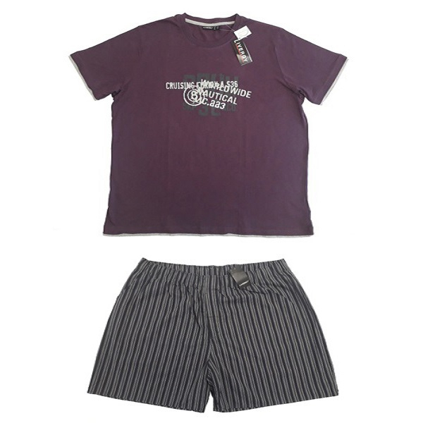 ست تی شرت و شلوارک مردانه لیورجی کد 3125878