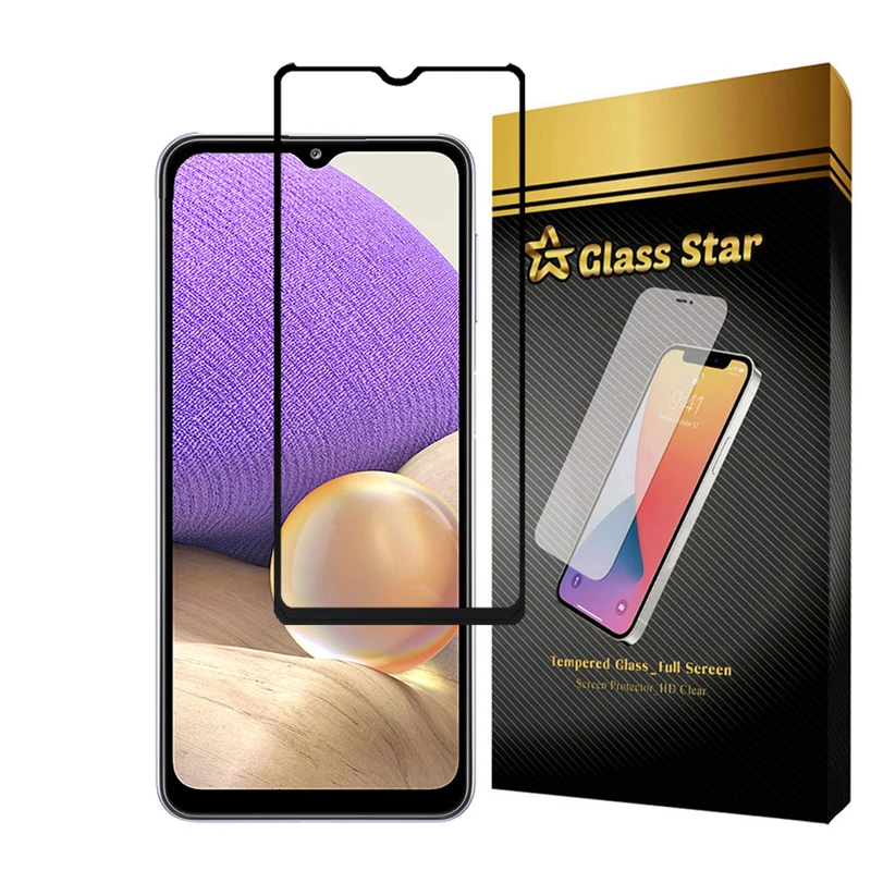 محافظ صفحه نمایش گلس استار مدل FULPLUSS مناسب برای گوشی موبایل سامسونگ  Galaxy A32 5G