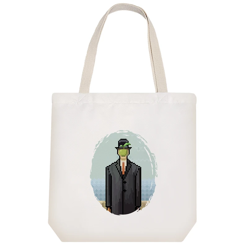 ساک خرید خندالو مدل نقاشی پسر انسان کد 10486