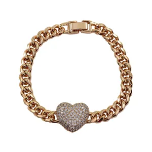 دستبند زنانه ژوپینگ مدل قلب کد W251