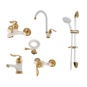 ست شیرآلات فاخته مدل قهرمان سازه کدST پلاس مجموعه 6 عددی