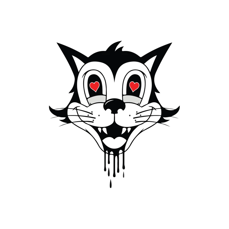 برچسب لپ تاپ پویا مارکت طرح فیلیکس کد 1599