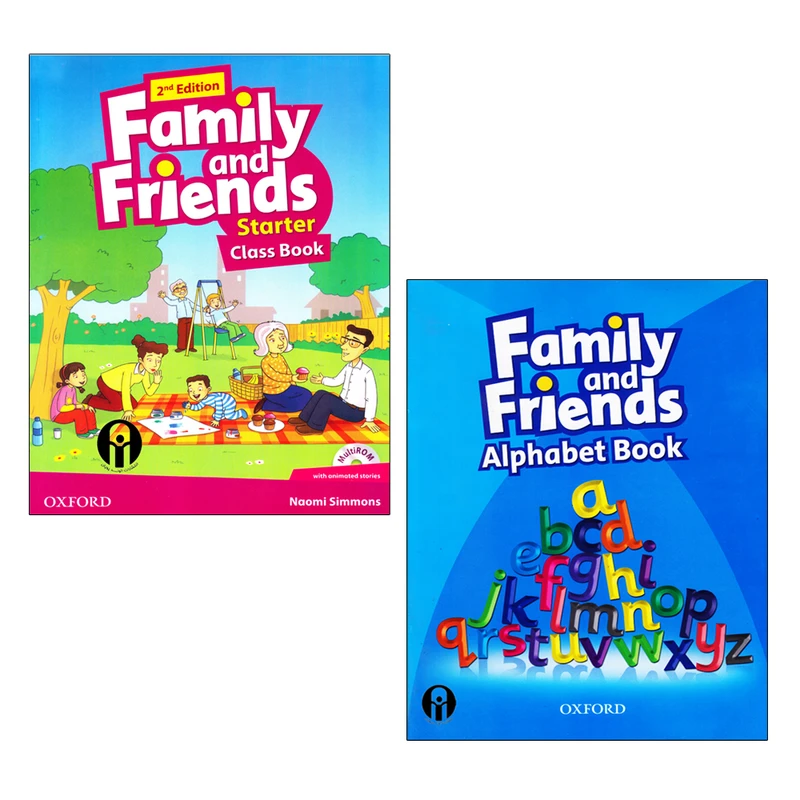کتاب Family And Friends Starter اثر Naomi Simmons انتشارات الوندپویان دو جلدی