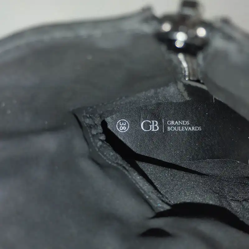 نیم بوت زنانه گرندز بولواردز مدل چرمی