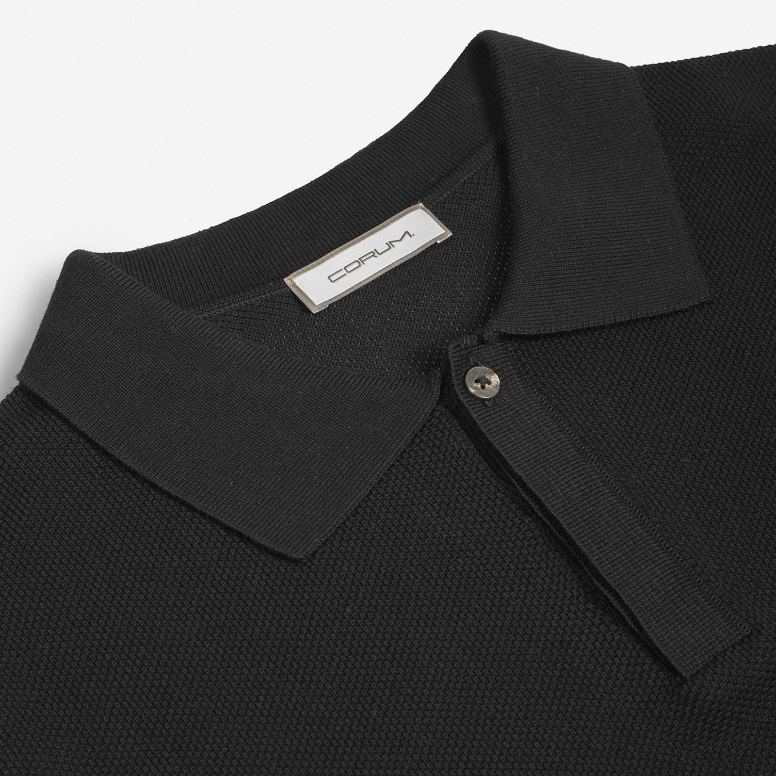 پولوشرت آستین کوتاه مردانه کروم مدل 2512306 knit  -  - 7