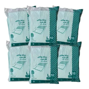 پد زیرانداز بهداشتی سگ و گربه مدل آنتی باکتریال شش بسته 10 عددی