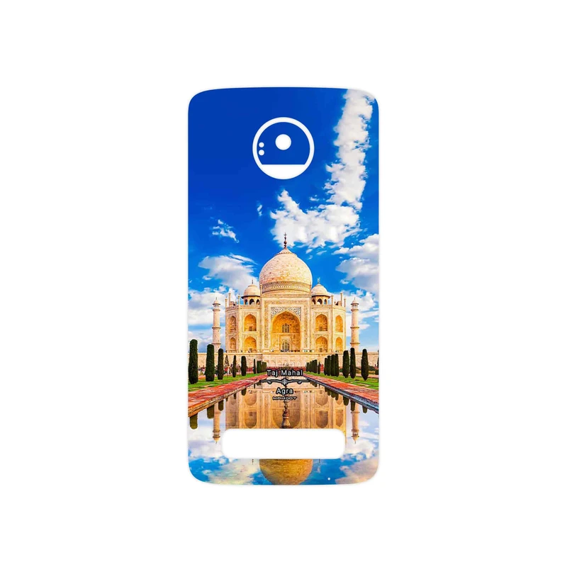برچسب پوششی ماهوت مدل The Taj Mahal مناسب برای گوشی موبایل موتورولا Moto Z Play