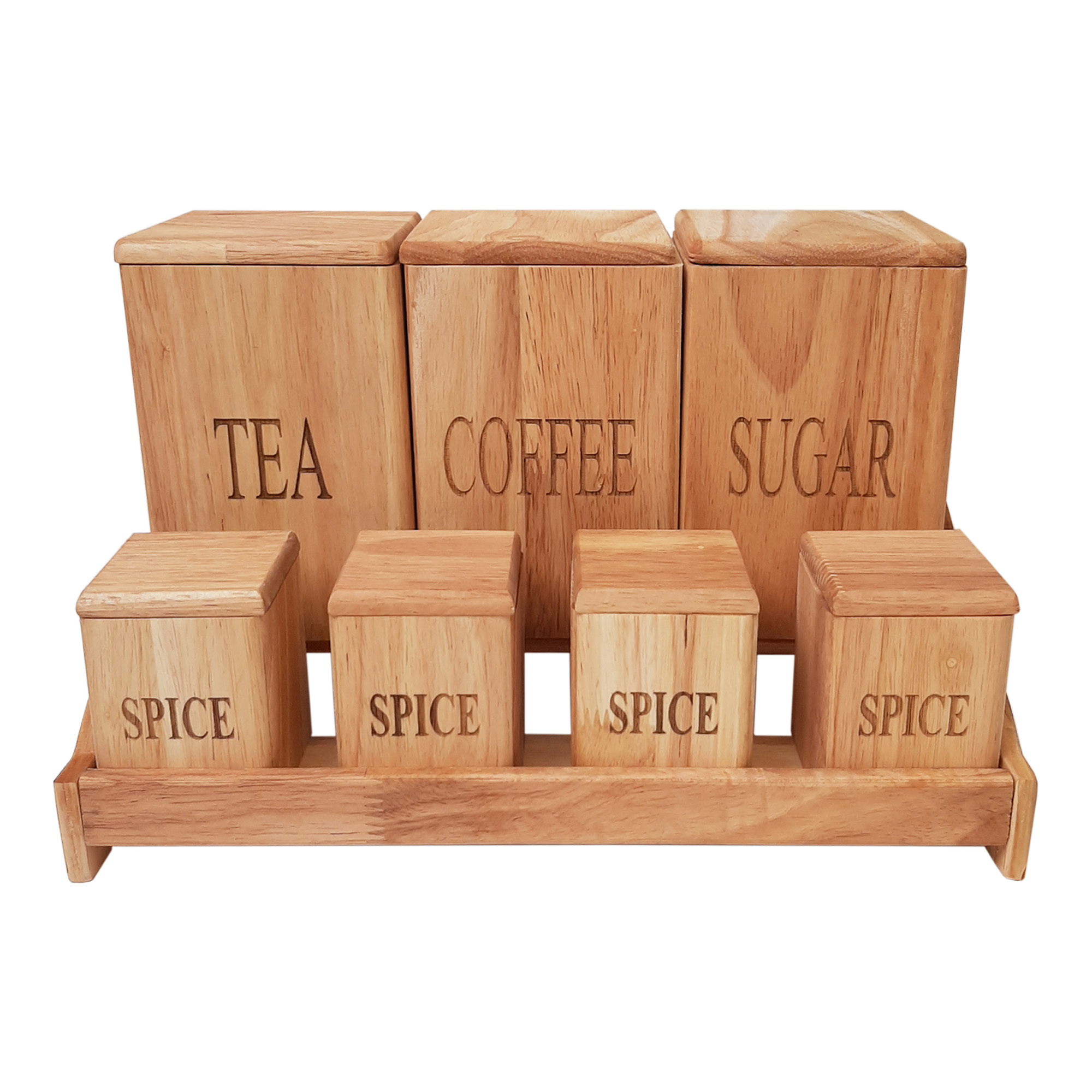 ست پاسماوری 8 پارچه مدل تمام چوب کد WPS01