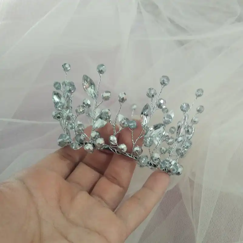 تاج مو دخترانه مدل گرد