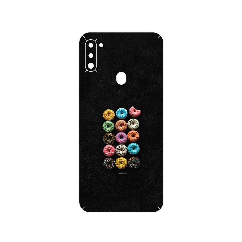 برچسب پوششی ماهوت مدل Doughnut مناسب برای گوشی موبایل سامسونگ Galaxy A11