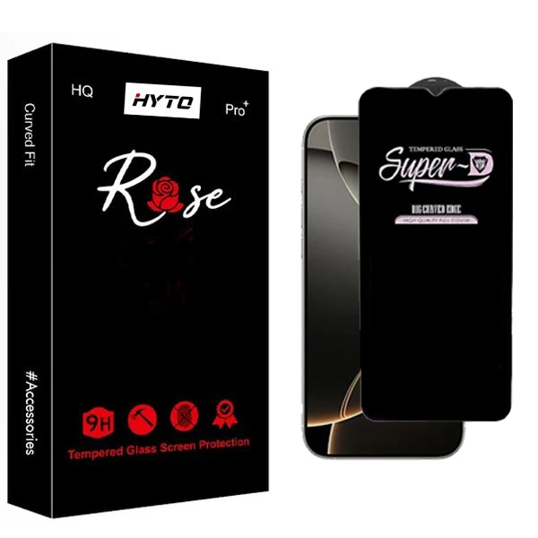 محافظ صفحه نمایش هیتو مدل Rose SuperD مناسب برای گوشی موبایل اپل iphone 16 pro max