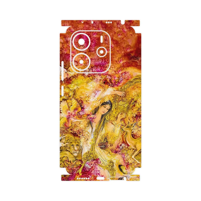 برچسب پوششی ماهوت مدل Persian miniature 1-FullSkin مناسب برای گوشی موبایل شیائومی Redmi Note 14 4G