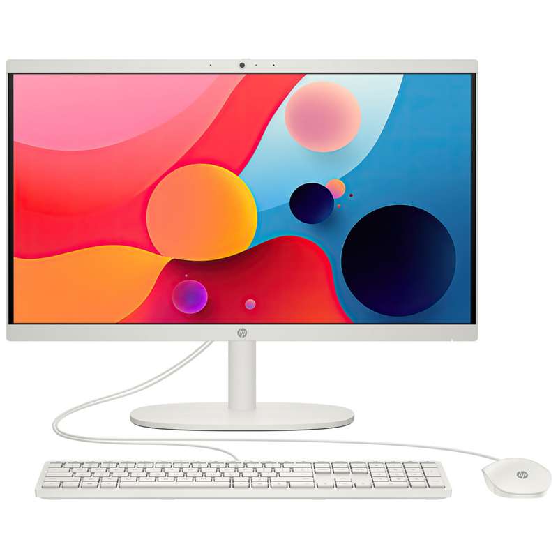 کامپیوتر همه کاره 21.5 اینچ اچ‌ پی مدل DG0012nh با پردازنده Core i3 N300 رم 16 گیگابایت از نوع DDR5 حافظه داخلی یک ترابایت SSD کارت گرافیک UHD Graphics (integrated) نمایشگر از نوع VA