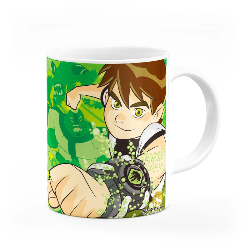 ماگ هومرو طرح انیمیشن بن تن Ben10 مدل MG3339