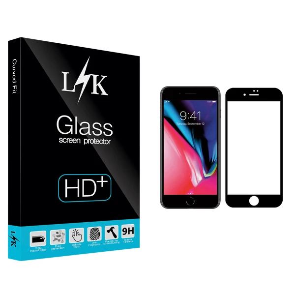 محافظ صفحه نمایش ال کی مدل +HD مناسب برای گوشی موبایل اپل iPhone 8