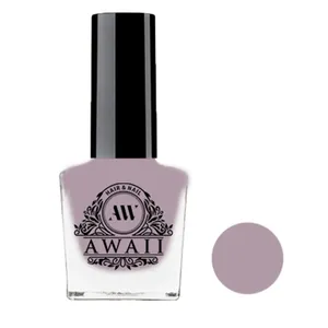 لاک براق ناخن آوایی مدل کلاسیک شماره 155 رنگ کالباسی