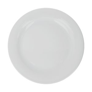 بشقاب غذاخوری چینی زرین ایران سری هتلی 49 کد 25 درجه عالی بسته 6 عددی