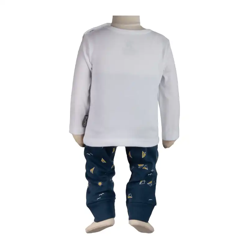 ست 3 تکه لباس نوزادی آدمک مدل موشک کد 110035